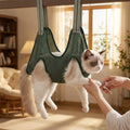Anti-Scratch Cat Grooming Hammock for Nail Trims