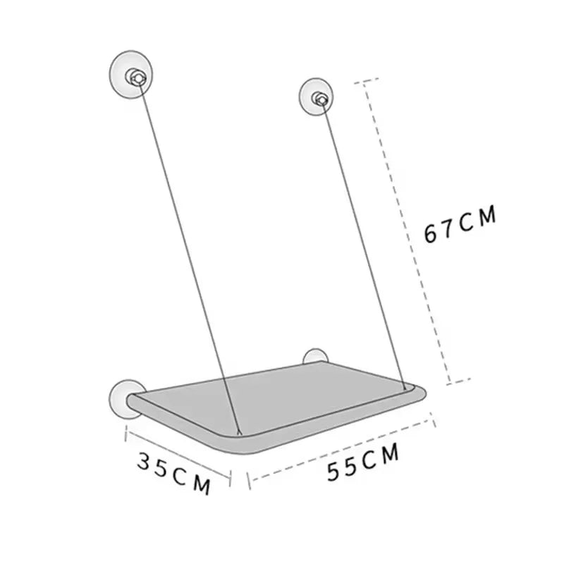 Suction Cat Window Hammock Bed for Indoor Cats