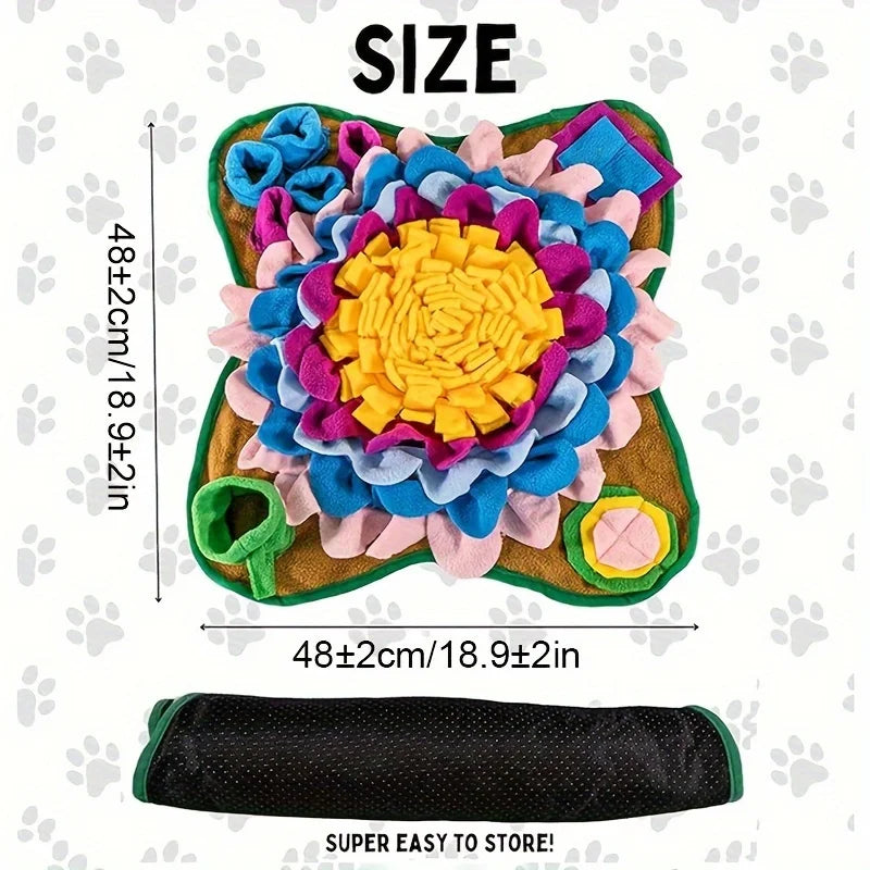 Interactive Snuffle Mat Slow Feeder for Dogs & Cats