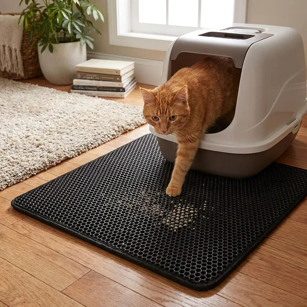 Waterproof Double-Layer Cat Litter Trapper Mat