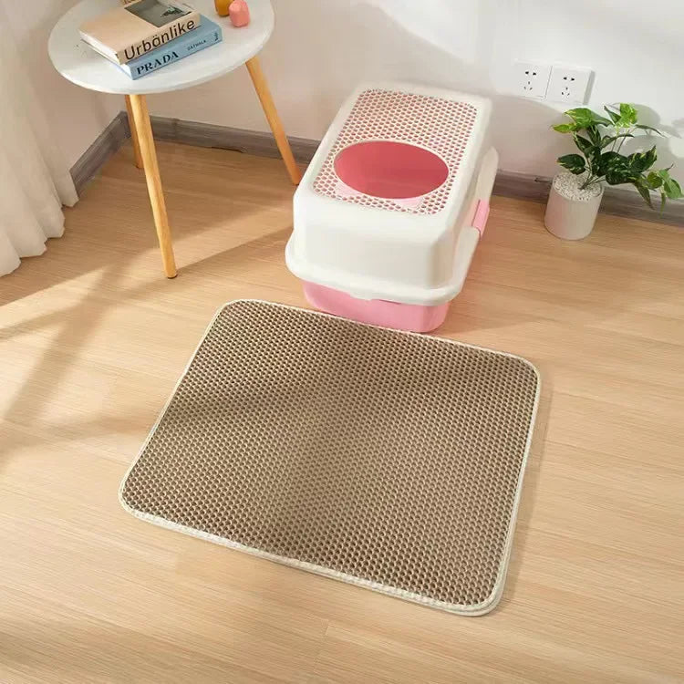 Waterproof Double-Layer Cat Litter Trapper Mat