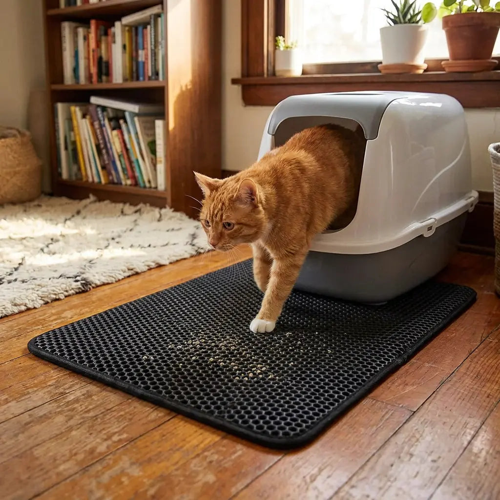 Waterproof Double-Layer Cat Litter Trapper Mat