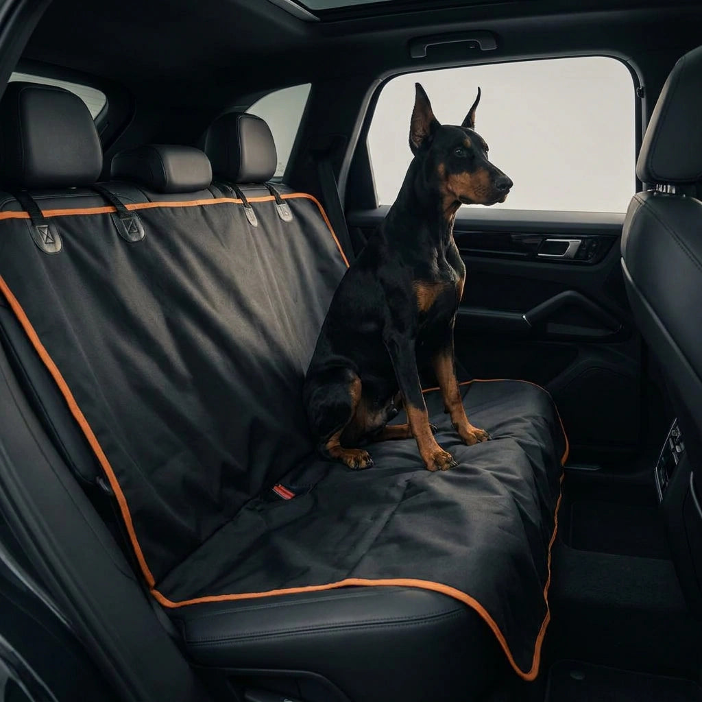 Dog Car Seat Cover – Waterproof Dog Car Cover & Cargo Liner, Vehicle Seat Covers for Dogs (SUV Boot Protector)