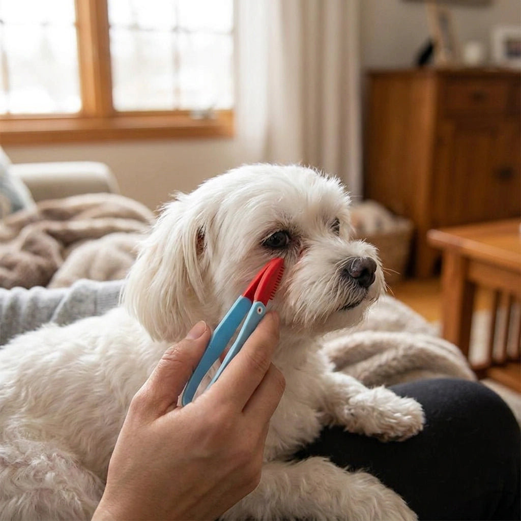 Gentle Pet Tear Stain Remover Comb, Dogs & Cats