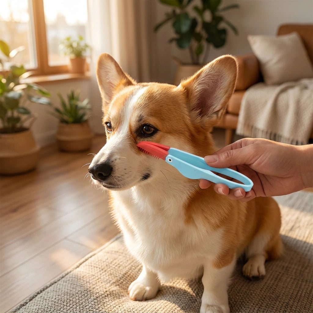Gentle Pet Tear Stain Remover Comb, Dogs & Cats